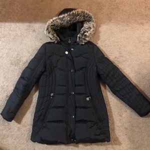 SOLD Anne Klein Women’s Winter Coat Jacket Size Medium Black